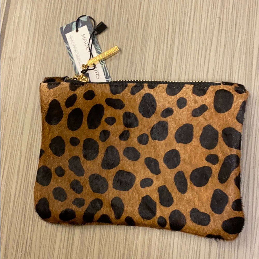 Madly Yours Leopard Mini Pouch